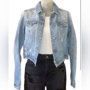 Cropped AE Denim Jacket